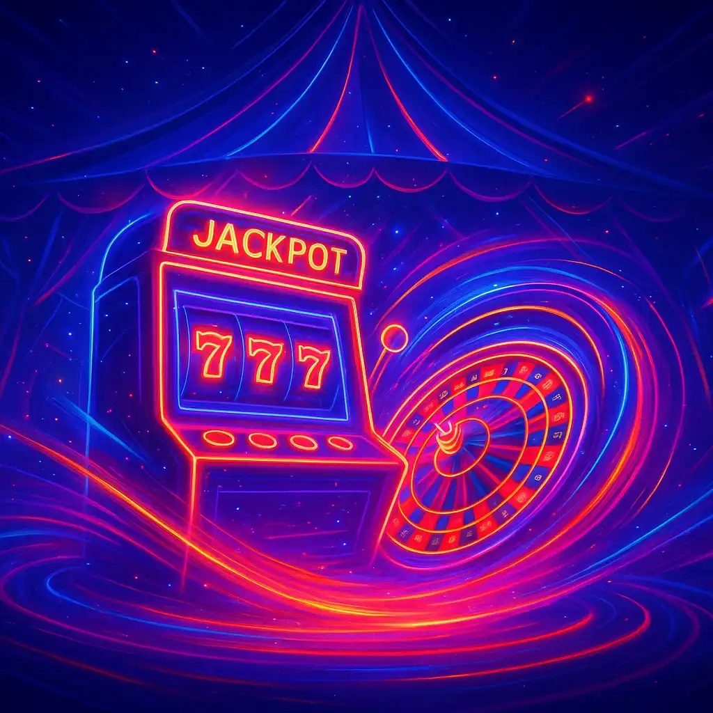 Spin, bet and clear the rollover illustration